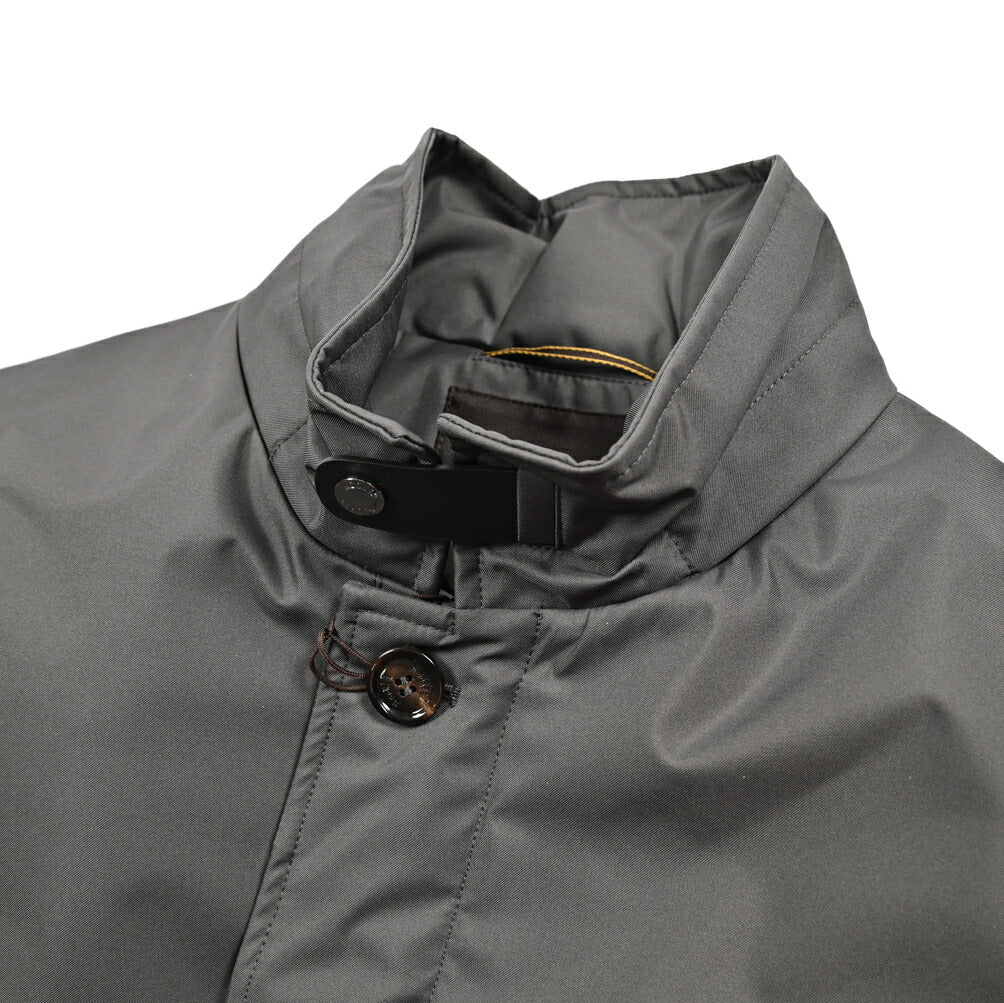 MOORER DUCA - GF ポリエステル100% 収納可能フード付きダスターコート / ACQUA PROOF(防水)｜436790｜GUARDAROBA MILANO OFFICIAL STORE