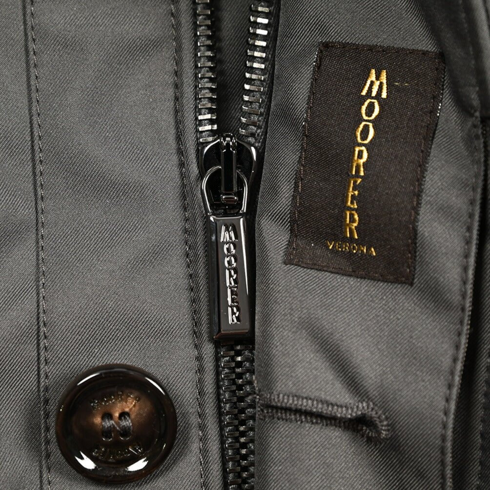 MOORER DUCA - GF ポリエステル100% 収納可能フード付きダスターコート / ACQUA PROOF(防水)｜436790｜GUARDAROBA MILANO OFFICIAL STORE