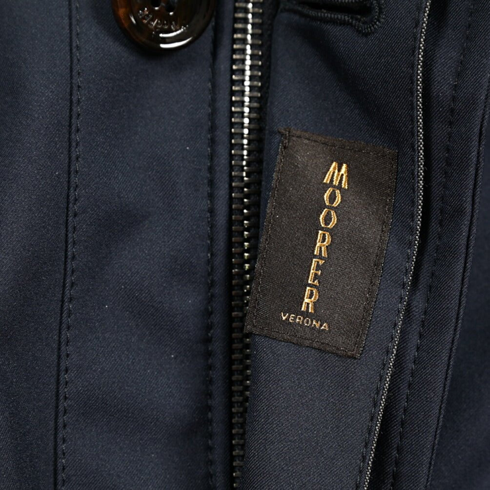 MOORER DUCA - GF ポリエステル100% 収納可能フード付きダスターコート / ACQUA PROOF(防水)｜436791｜GUARDAROBA MILANO OFFICIAL STORE