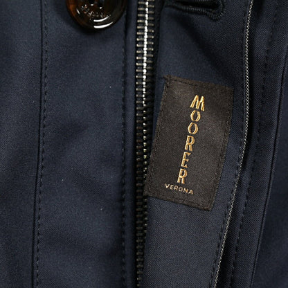 MOORER DUCA - GF ポリエステル100% 収納可能フード付きダスターコート / ACQUA PROOF(防水)｜436791｜GUARDAROBA MILANO OFFICIAL STORE