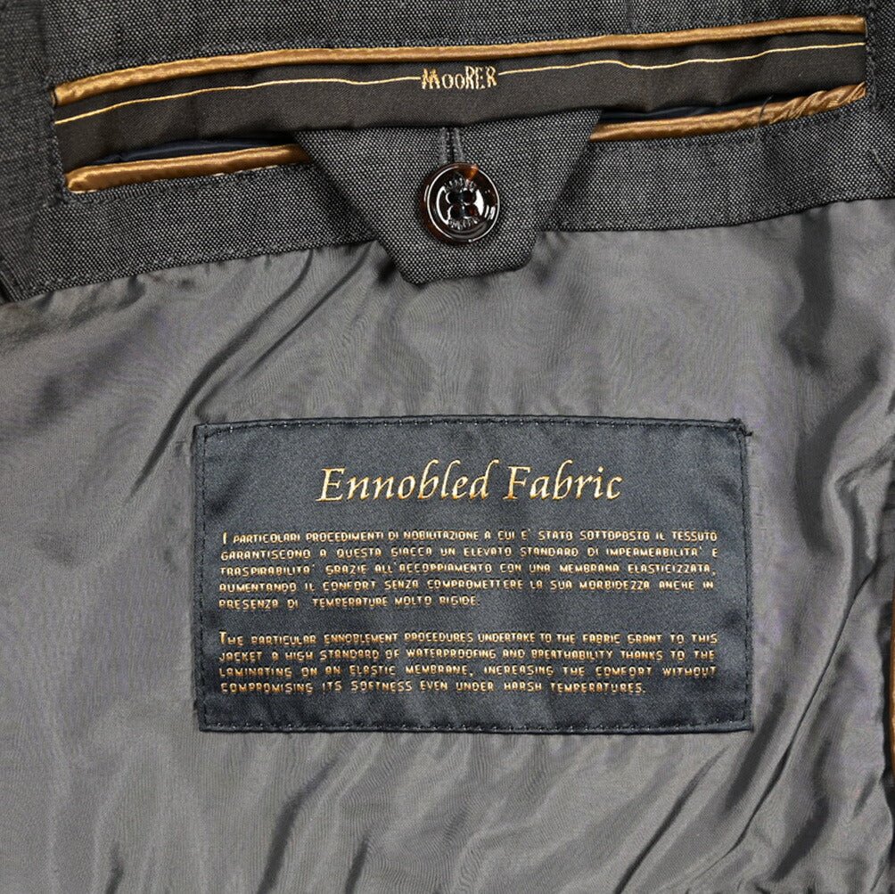 MOORER DUCA - GF ポリエステル100% 収納可能フード付きダスターコート / ACQUA PROOF(防水)｜436791｜GUARDAROBA MILANO OFFICIAL STORE