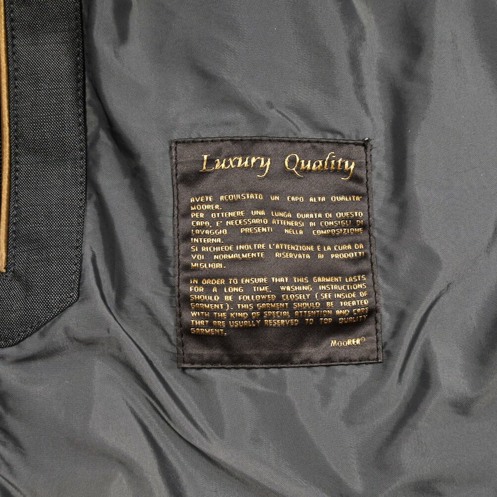 MOORER DUCA - GF ポリエステル100% 収納可能フード付きダスターコート / ACQUA PROOF(防水)｜436791｜GUARDAROBA MILANO OFFICIAL STORE