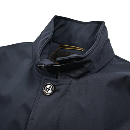 MOORER DUCA - GF ポリエステル100% 収納可能フード付きダスターコート / ACQUA PROOF(防水)｜436791｜GUARDAROBA MILANO OFFICIAL STORE