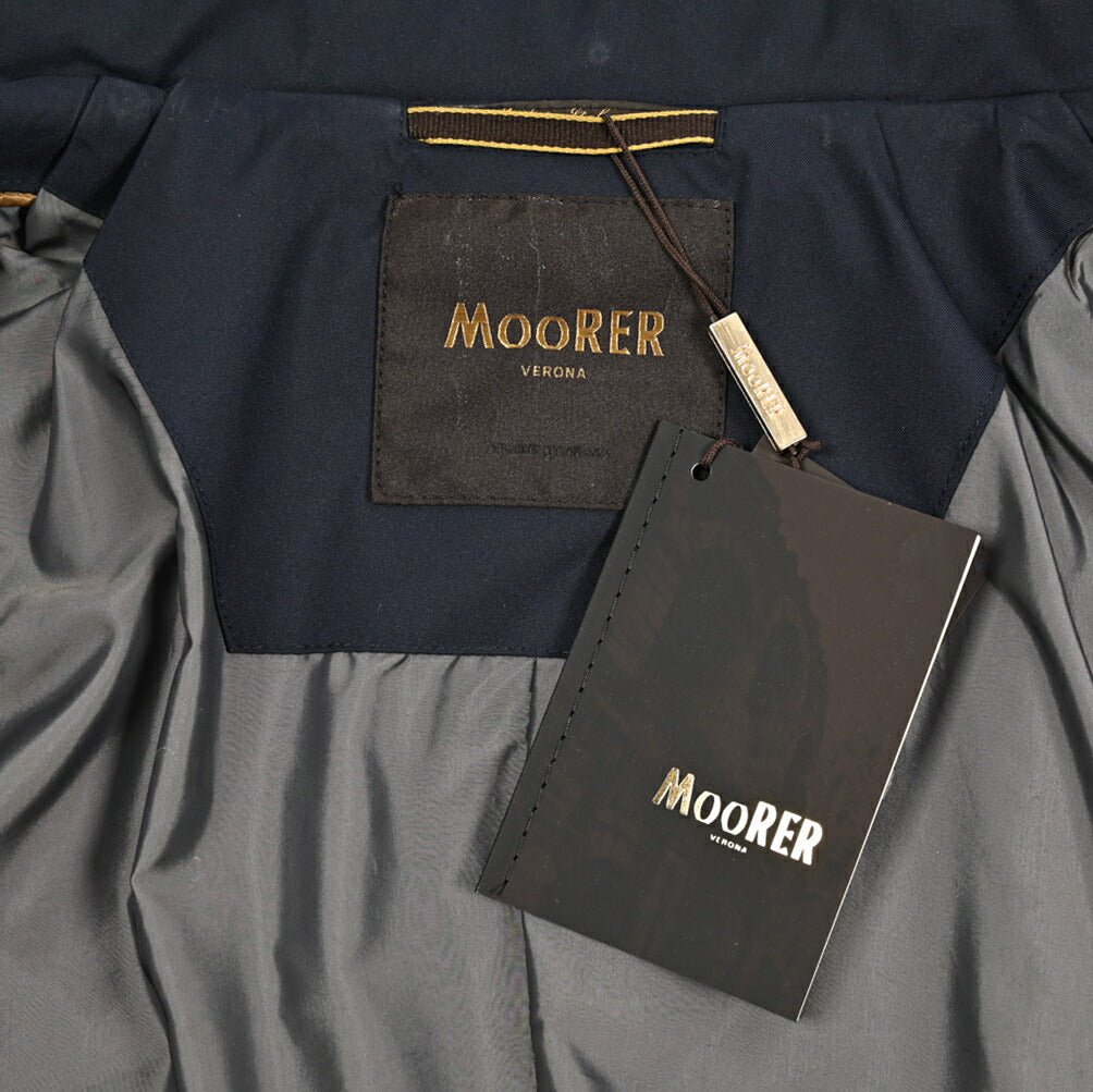 MOORER DUCA - GF ポリエステル100% 収納可能フード付きダスターコート / ACQUA PROOF(防水)｜436791｜GUARDAROBA MILANO OFFICIAL STORE