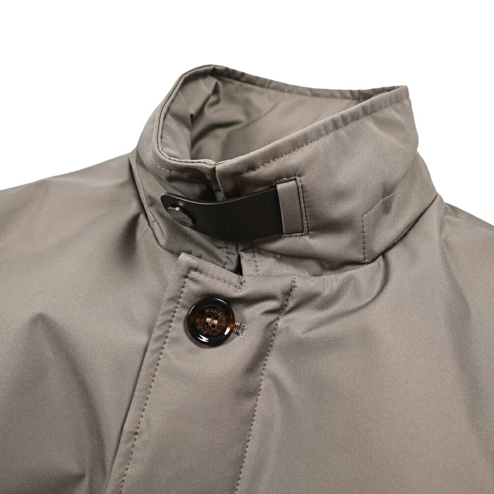 MOORER DUCA - GF ポリエステル100% 収納可能フード付きダスターコート / ACQUA PROOF(防水)｜436794-46｜GUARDAROBA MILANO OFFICIAL STORE