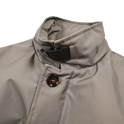 MOORER DUCA - GF ポリエステル100% 収納可能フード付きダスターコート / ACQUA PROOF(防水)｜436794-46｜GUARDAROBA MILANO OFFICIAL STORE