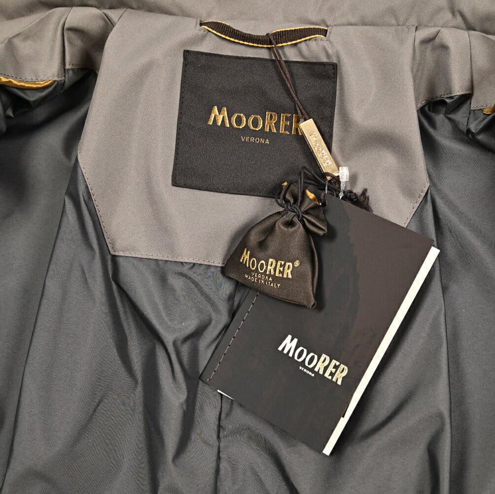 MOORER DUCA - GF ポリエステル100% 収納可能フード付きダスターコート / ACQUA PROOF(防水)｜436794-46｜GUARDAROBA MILANO OFFICIAL STORE