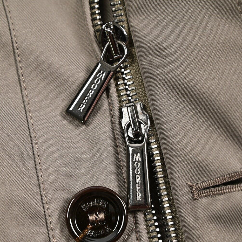 MOORER DUCA - GF ポリエステル100% 収納可能フード付きダスターコート / ACQUA PROOF(防水)｜436794-46｜GUARDAROBA MILANO OFFICIAL STORE