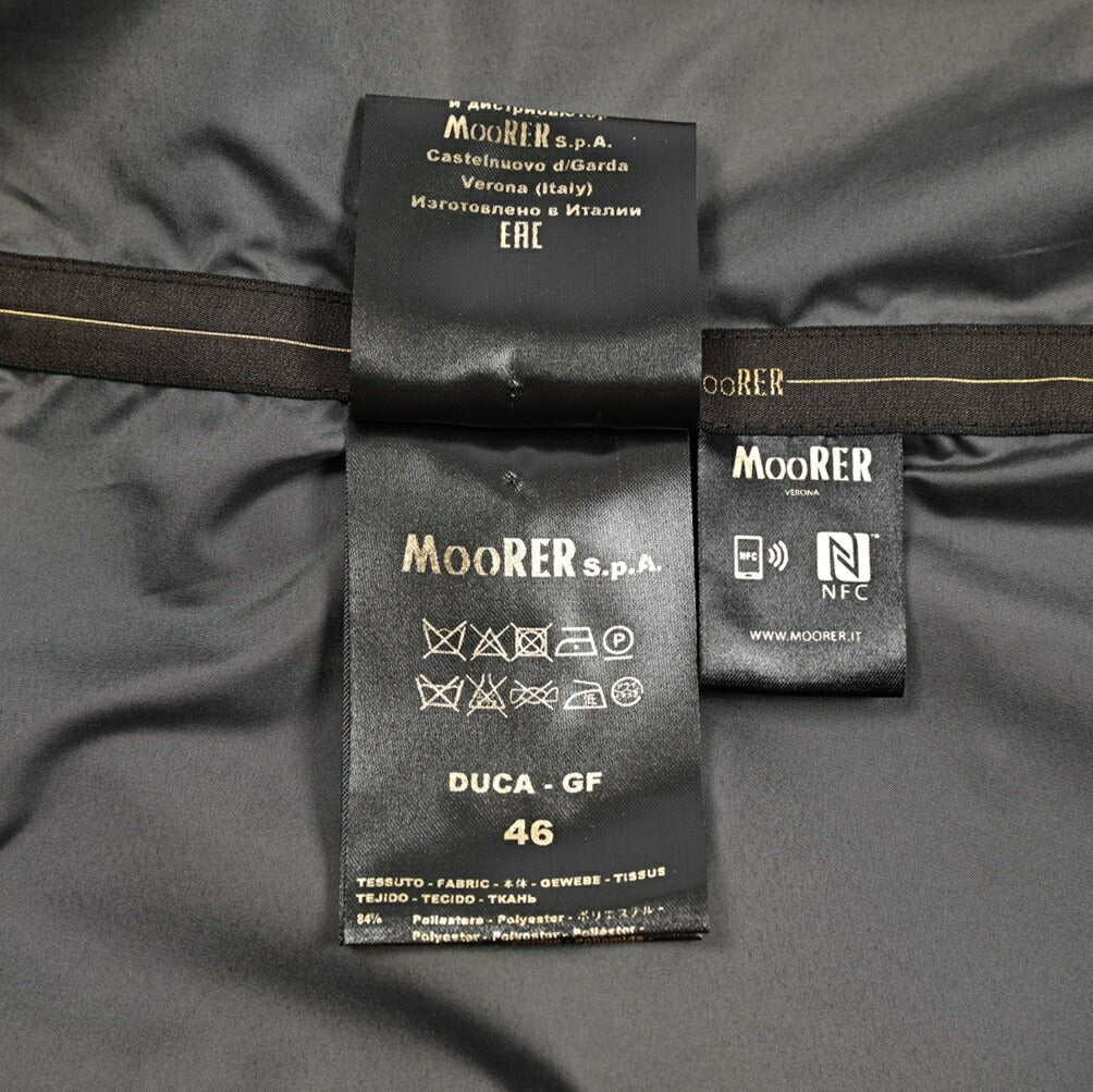 MOORER DUCA - GF ポリエステル100% 収納可能フード付きダスターコート / ACQUA PROOF(防水)｜436794-46｜GUARDAROBA MILANO OFFICIAL STORE