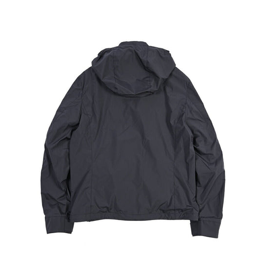 MOORER “DUCCIO-SKT” ポリエステル100% フード付きブルゾン / ACQUA PROOF (防水) ネイビー(NAVY) 48 | GUARDAROBA MILANO OFFICIAL STORE