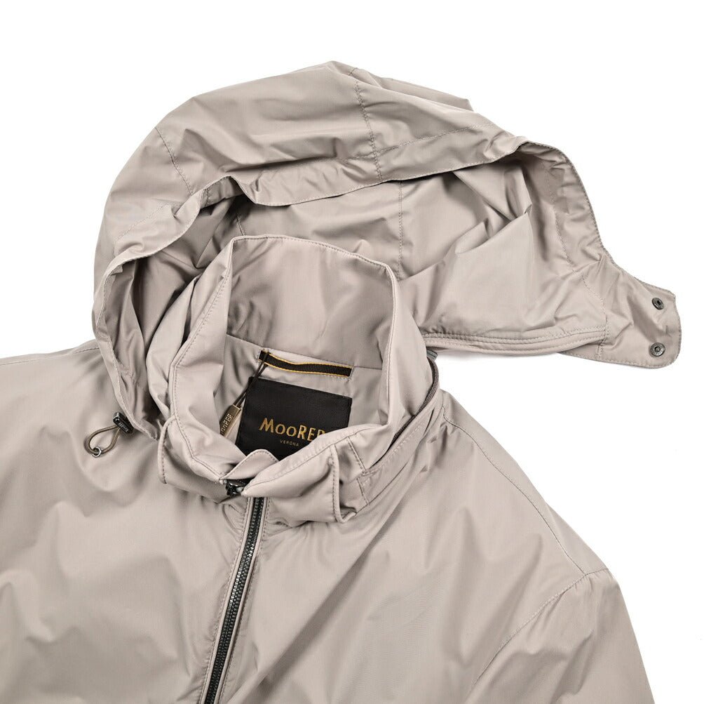 MOORER DUCCIO - SKT ポリエステル100% フード付きスタンドカラーブルゾン / ACQUA PROOF(防水)｜435864-52｜GUARDAROBA MILANO OFFICIAL STORE