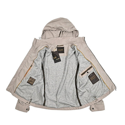 MOORER DUCCIO - SKT ポリエステル100% フード付きスタンドカラーブルゾン / ACQUA PROOF(防水)｜435864-52｜GUARDAROBA MILANO OFFICIAL STORE