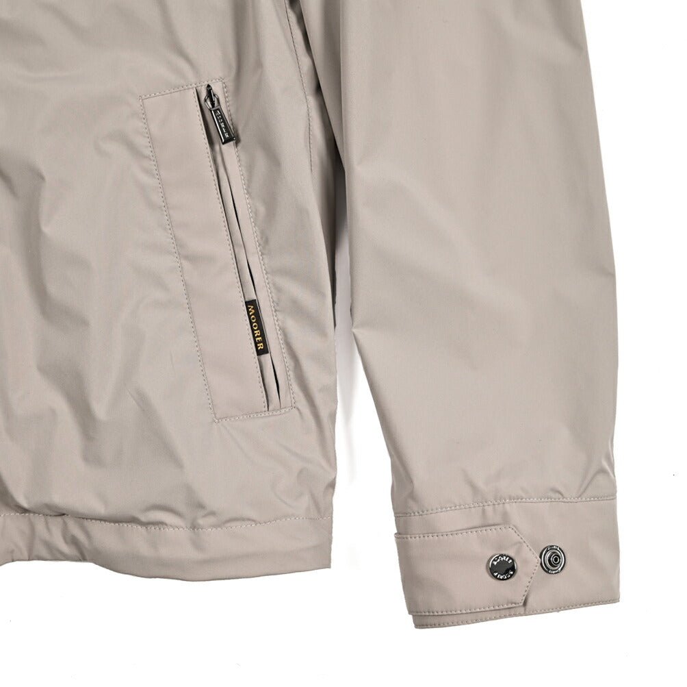 MOORER DUCCIO - SKT ポリエステル100% フード付きスタンドカラーブルゾン / ACQUA PROOF(防水)｜435864-52｜GUARDAROBA MILANO OFFICIAL STORE