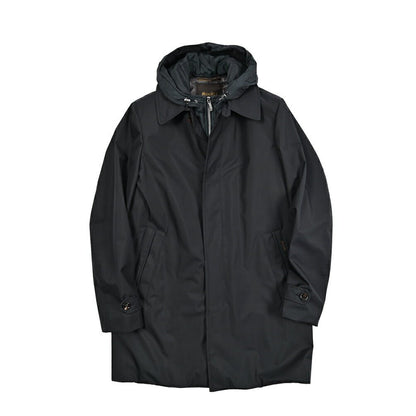 MOORER EDWIN - GF ポリエステル100% フード付きダウンコート / ACQUA PROOF(防水)｜436828-48｜GUARDAROBA MILANO OFFICIAL STORE