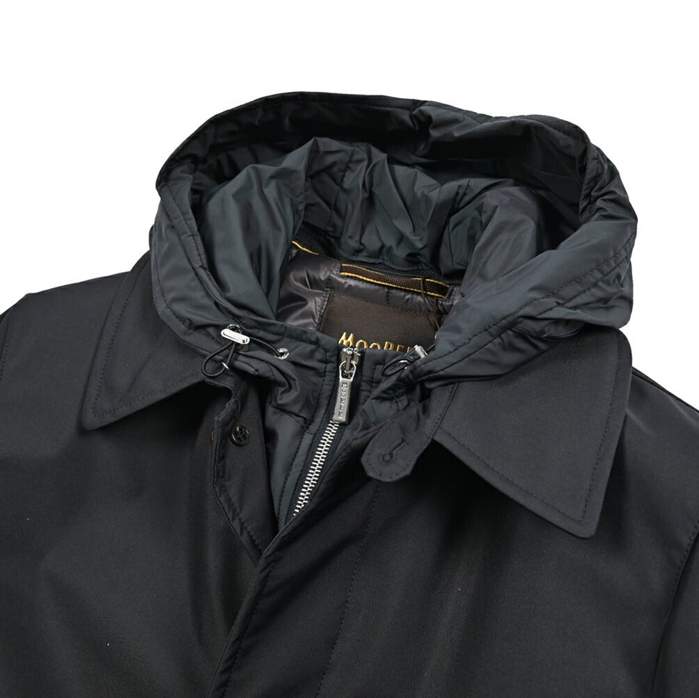 MOORER EDWIN - GF ポリエステル100% フード付きダウンコート / ACQUA PROOF(防水)｜436828-48｜GUARDAROBA MILANO OFFICIAL STORE