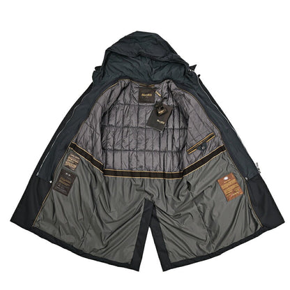 MOORER EDWIN - GF ポリエステル100% フード付きダウンコート / ACQUA PROOF(防水)｜436828-48｜GUARDAROBA MILANO OFFICIAL STORE