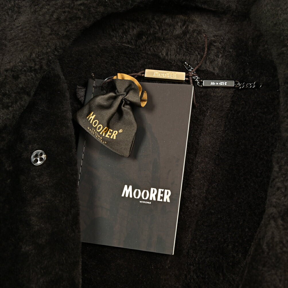 MOORER "EMIDIO - ME" ムートンレザーPコート｜420410 - 46｜GUARDAROBA MILANO OFFICIAL STORE