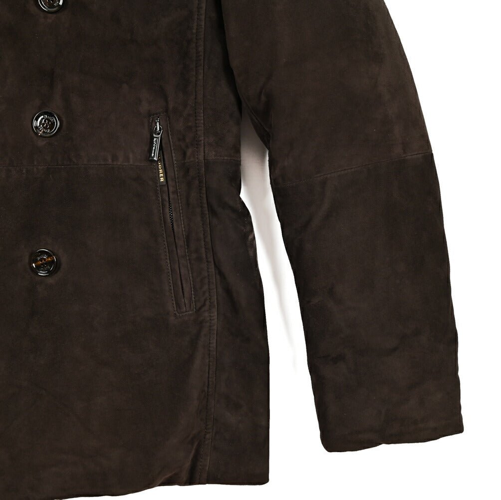 MOORER "EMIDIO - UR" スエードレザー ダウンPコート｜420414｜GUARDAROBA MILANO OFFICIAL STORE