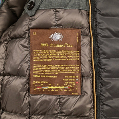 MOORER "EMIDIO - UR" スエードレザー ダウンPコート｜420414｜GUARDAROBA MILANO OFFICIAL STORE