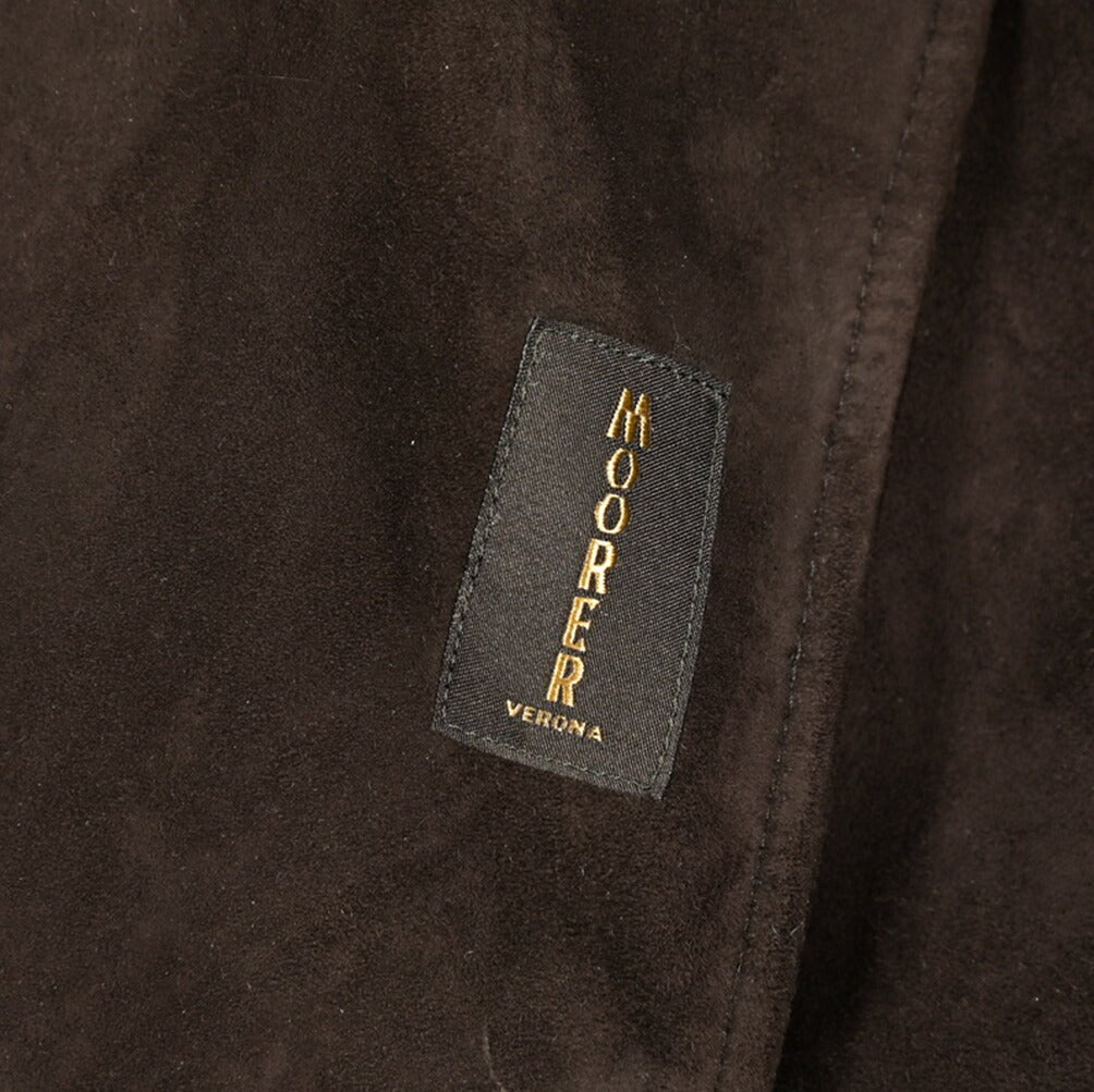 MOORER "EMIDIO - UR" スエードレザー ダウンPコート｜420414｜GUARDAROBA MILANO OFFICIAL STORE