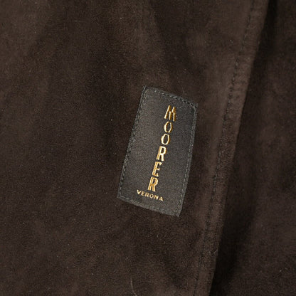 MOORER "EMIDIO - UR" スエードレザー ダウンPコート｜420414｜GUARDAROBA MILANO OFFICIAL STORE