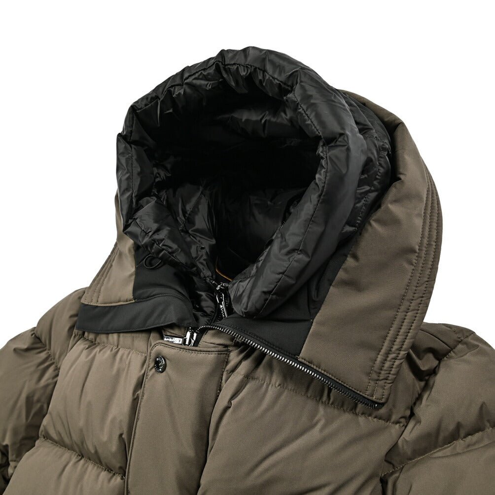 MOORER "ERENIO - SKT" ポリエステル100% ダウンジャケットフーディー / ACQUA PROOF (防水)｜417829｜GUARDAROBA MILANO OFFICIAL STORE