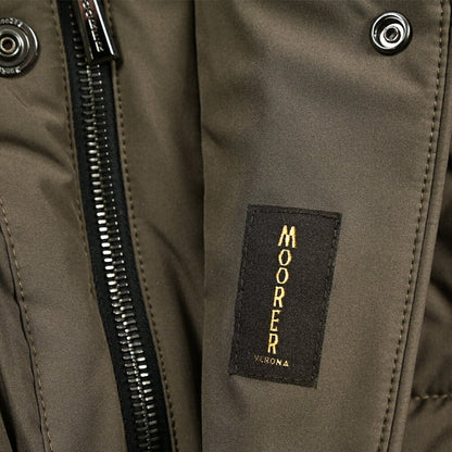 MOORER "ERENIO - SKT" ポリエステル100% ダウンジャケットフーディー / ACQUA PROOF (防水)｜417829｜GUARDAROBA MILANO OFFICIAL STORE