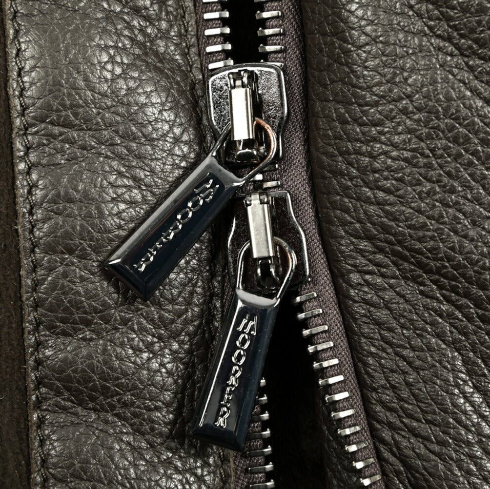 MOORER "ETTORE - ME" スタンドカラームートンレザーコート｜420433｜GUARDAROBA MILANO OFFICIAL STORE