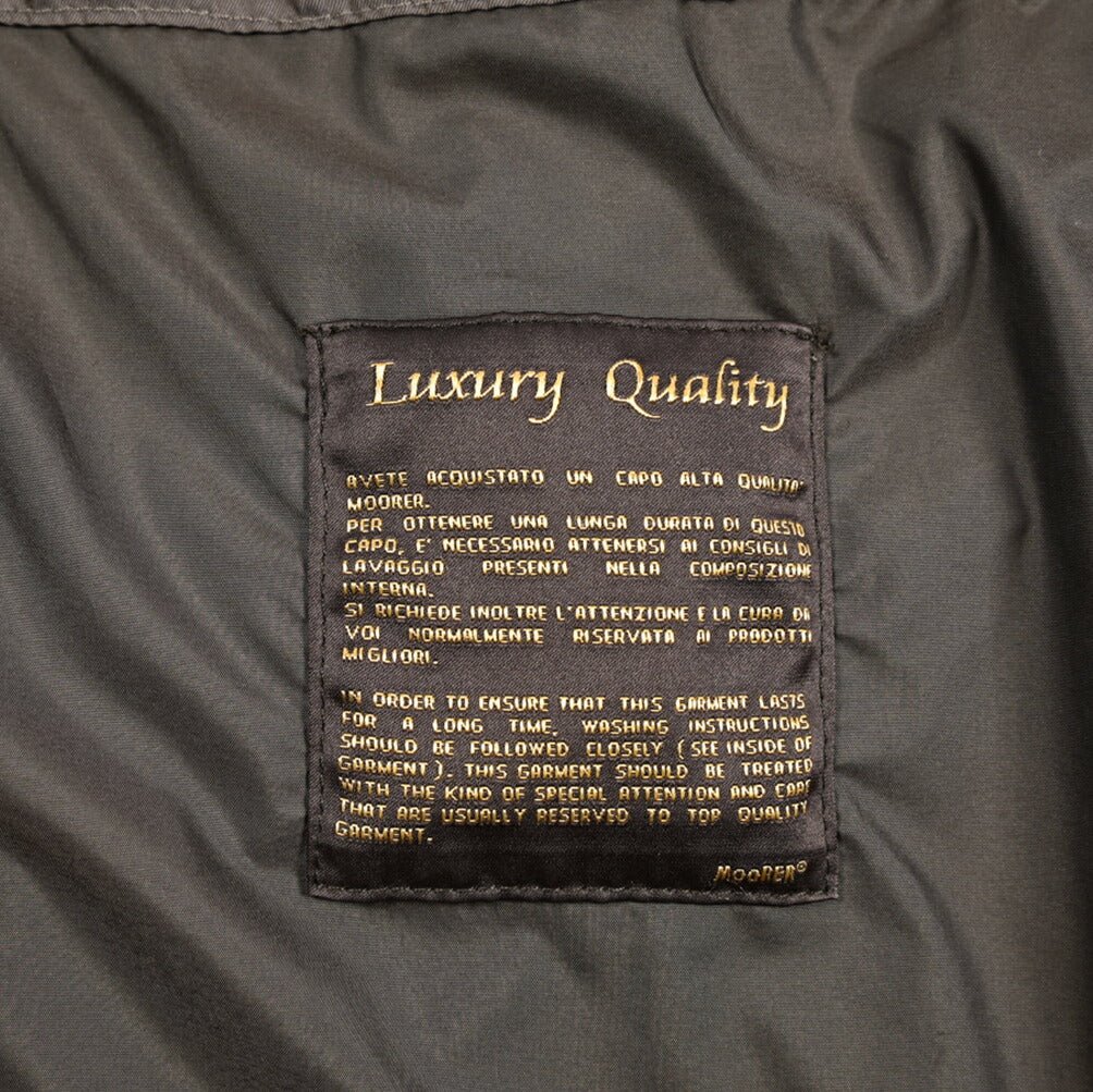 MOORER EZIO - STP ポリエステル100% フィールドジャケット M - 65 / ACQUA PROOF(防水)｜436056-48｜GUARDAROBA MILANO OFFICIAL STORE