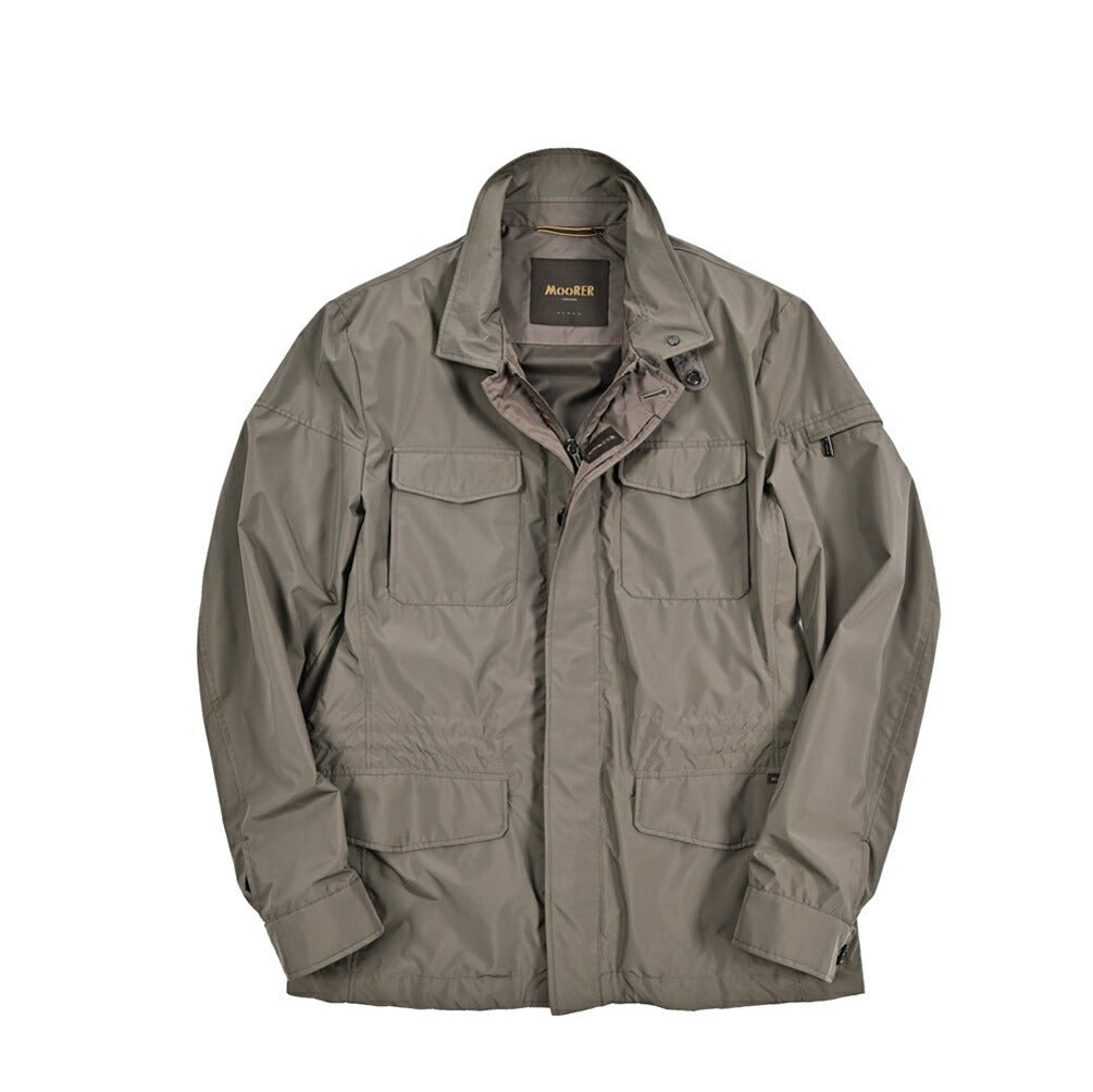 MOORER EZIO - STP ポリエステル100% フィールドジャケット M - 65 / ACQUA PROOF(防水)｜436056-48｜GUARDAROBA MILANO OFFICIAL STORE