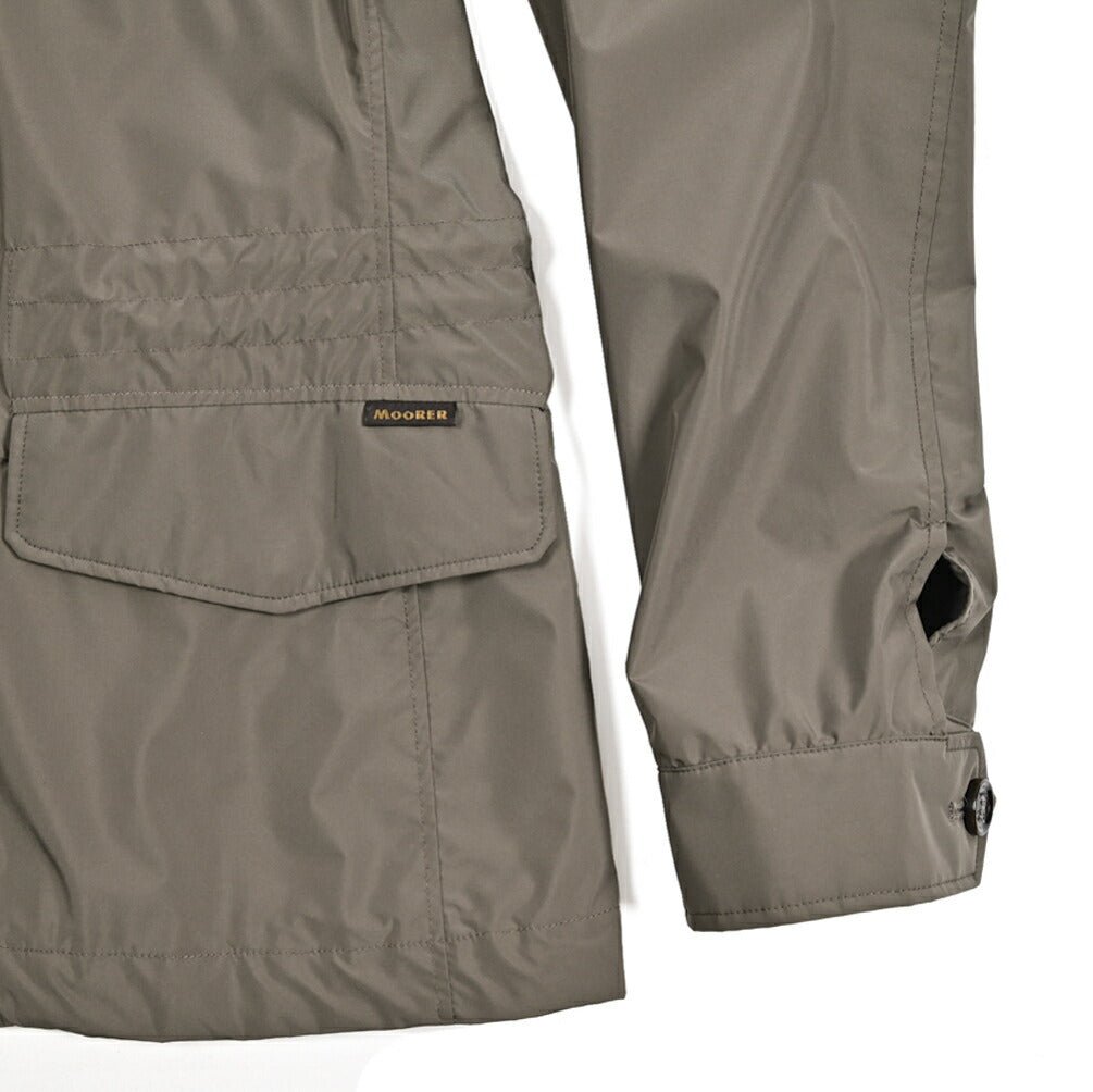 MOORER EZIO - STP ポリエステル100% フィールドジャケット M - 65 / ACQUA PROOF(防水)｜436056-48｜GUARDAROBA MILANO OFFICIAL STORE