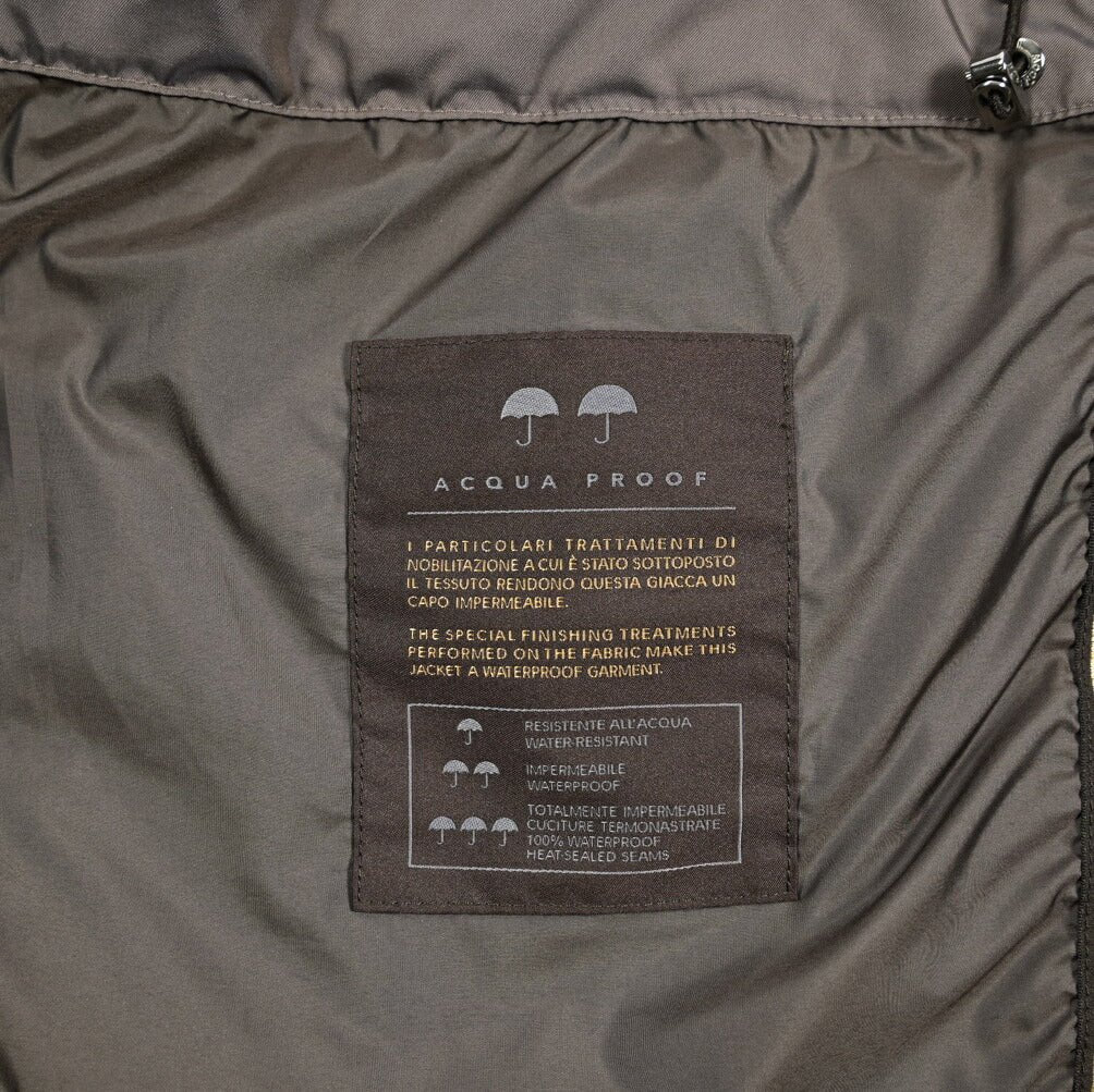 MOORER EZIO - STP ポリエステル100% フィールドジャケット M - 65 / ACQUA PROOF(防水)｜436056-48｜GUARDAROBA MILANO OFFICIAL STORE