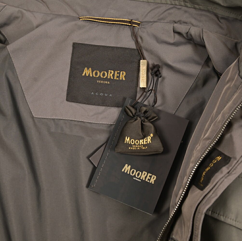 MOORER EZIO - STP ポリエステル100% フィールドジャケット M - 65 / ACQUA PROOF(防水)｜436056-48｜GUARDAROBA MILANO OFFICIAL STORE