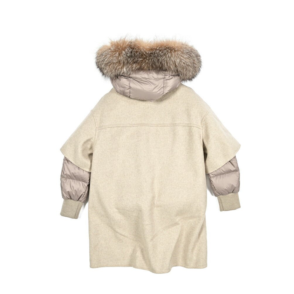 《レディース》MOORER "FABULA - CZI" 2WAY ファーフード付きカシミヤダウンコート｜420401｜GUARDAROBA MILANO OFFICIAL STORE