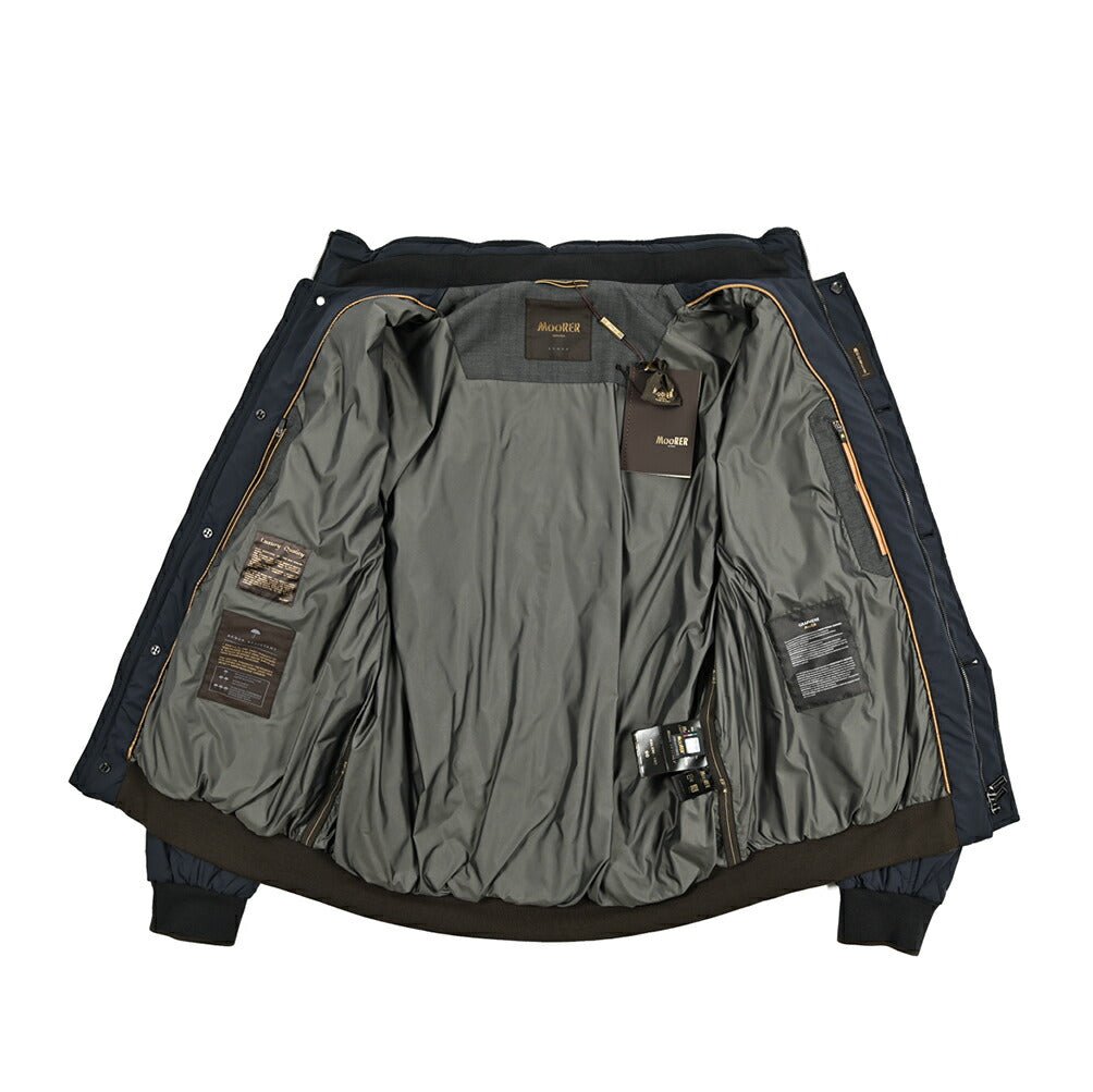 MOORER "FALERI - TRT" ポリエステル100% キルティング中綿ブルゾン / ACQUA RESISTANT(撥水)｜418075 - 60｜GUARDAROBA MILANO OFFICIAL STORE