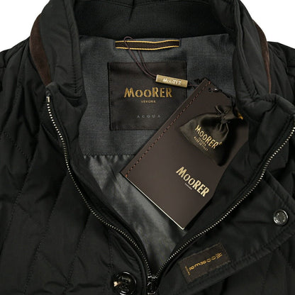 MOORER "FALERI - TRT" ポリエステル100% キルティング中綿ブルゾン / ACQUA RESISTANT(撥水)｜418077｜GUARDAROBA MILANO OFFICIAL STORE