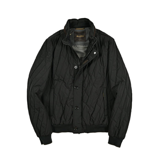 MOORER "FALERI - TRT" ポリエステル100% キルティング中綿ブルゾン / ACQUA RESISTANT(撥水)｜418077｜GUARDAROBA MILANO OFFICIAL STORE