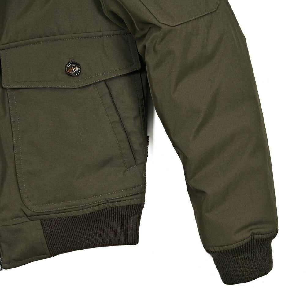 MOORER "FERMI - WCO" コットン混ポリエステル ダウンブルゾン｜420489｜GUARDAROBA MILANO OFFICIAL STORE