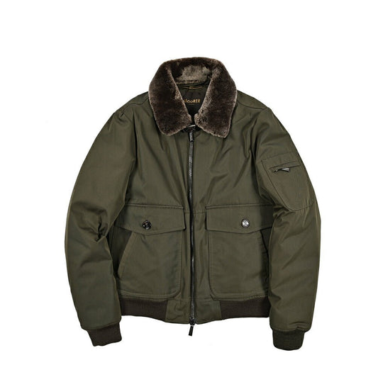 MOORER "FERMI - WCO" コットン混ポリエステル ダウンブルゾン｜420489｜GUARDAROBA MILANO OFFICIAL STORE