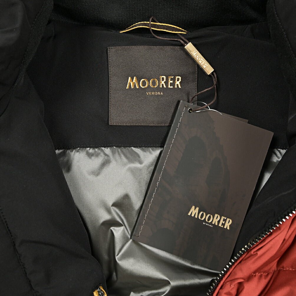 MOORER "FIRE - SKT" ポリエステル100% ダウンベストフーディー｜418150 - 44｜GUARDAROBA MILANO OFFICIAL STORE