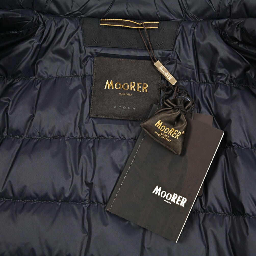 MOORER FORD - GF ナイロン100% フード付きダウンコート / ACQUA PROOF(防水)｜436819-48｜GUARDAROBA MILANO OFFICIAL STORE