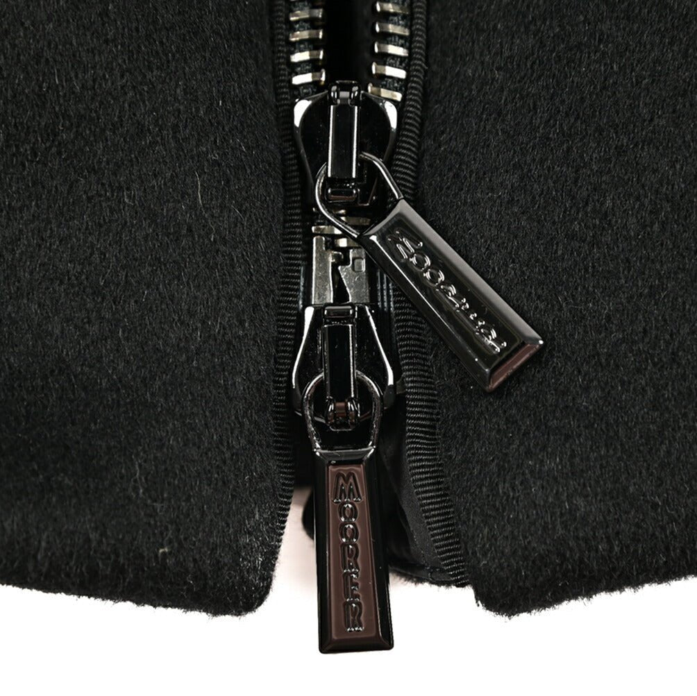《レディース》MOORER "FRESIA - LE" カシミヤ混ウール ファーフード付きダウンコート｜420421｜GUARDAROBA MILANO OFFICIAL STORE