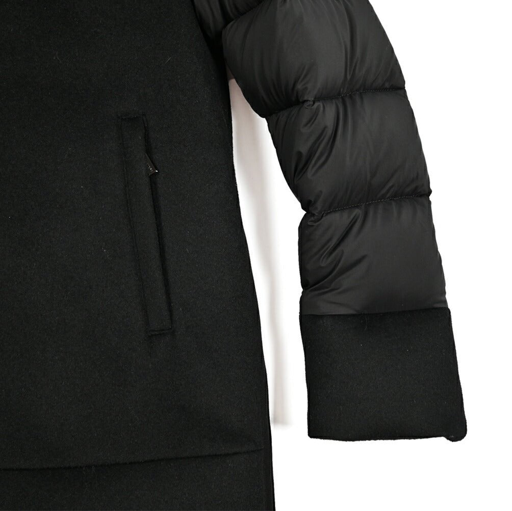 《レディース》MOORER "FRESIA - LE" カシミヤ混ウール ファーフード付きダウンコート｜420421｜GUARDAROBA MILANO OFFICIAL STORE