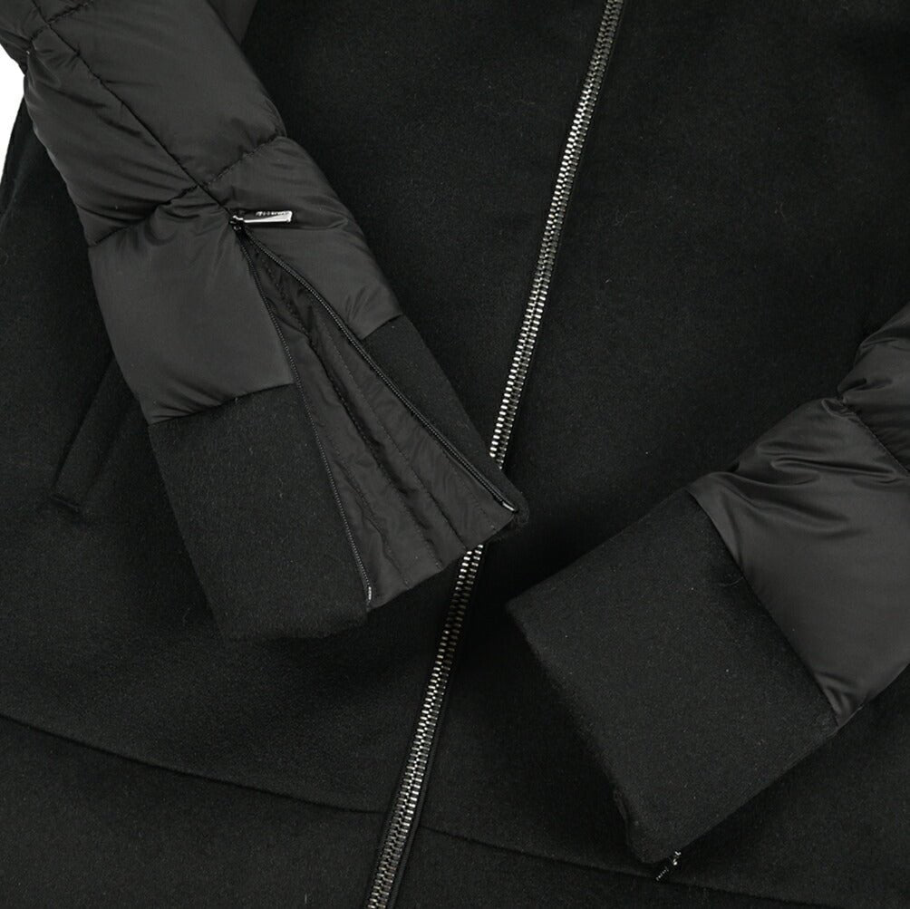 《レディース》MOORER "FRESIA - LE" カシミヤ混ウール ファーフード付きダウンコート｜420421｜GUARDAROBA MILANO OFFICIAL STORE