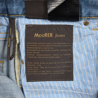 MOORER "GIOTTO - 102" ストレッチデニム スリムジーンズ｜437107-31｜GUARDAROBA MILANO OFFICIAL STORE