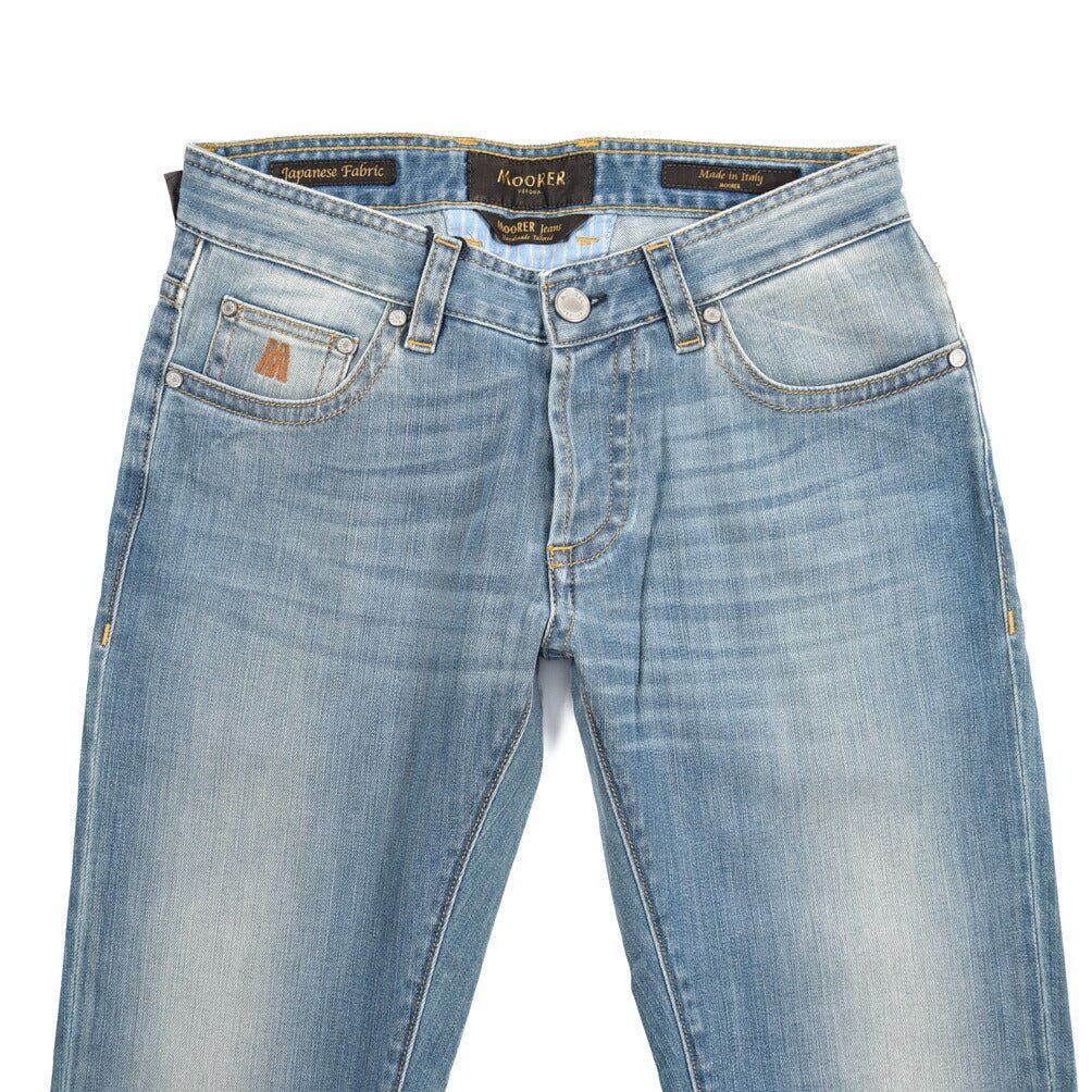 MOORER "GIOTTO - 102" ストレッチデニム スリムジーンズ｜437107-31｜GUARDAROBA MILANO OFFICIAL STORE