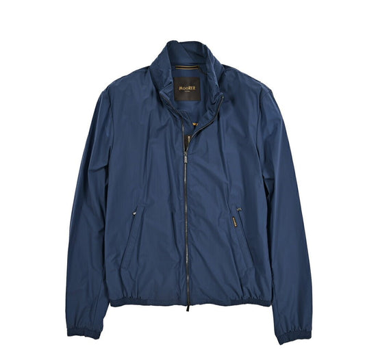 MOORER GIOVE - AC ナイロン100% フード付きジップアップブルゾン｜435848-52｜GUARDAROBA MILANO OFFICIAL STORE