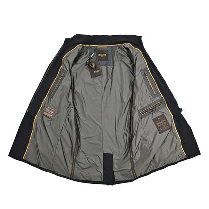 MOORER GIROLAMO - KN ストレッチナイロン 着脱可能ライナー付きチェスターコート / ACQUA RESISTANT(撥水)｜435902-50｜GUARDAROBA MILANO OFFICIAL STORE