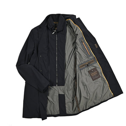 MOORER GIROLAMO - KN ストレッチナイロン 着脱可能ライナー付きチェスターコート / ACQUA RESISTANT(撥水)｜435902-50｜GUARDAROBA MILANO OFFICIAL STORE