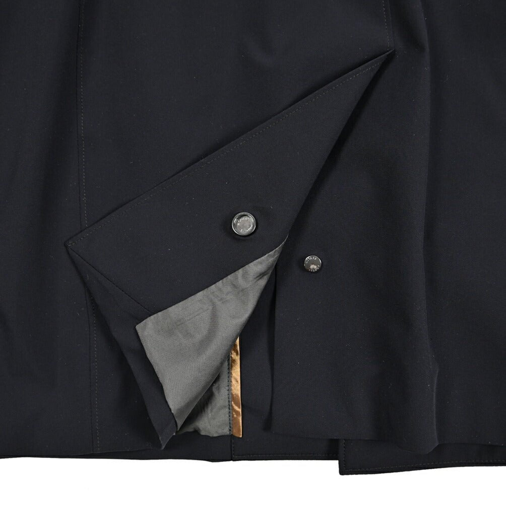 MOORER GIROLAMO - KN ストレッチナイロン 着脱可能フロントライナー付きチェスターコート / ACQUA RESISTANT(撥水)｜436054｜GUARDAROBA MILANO OFFICIAL STORE